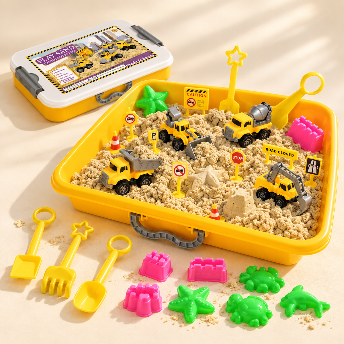 Toy Indoor Game Sand Colored Sand Loose Powder