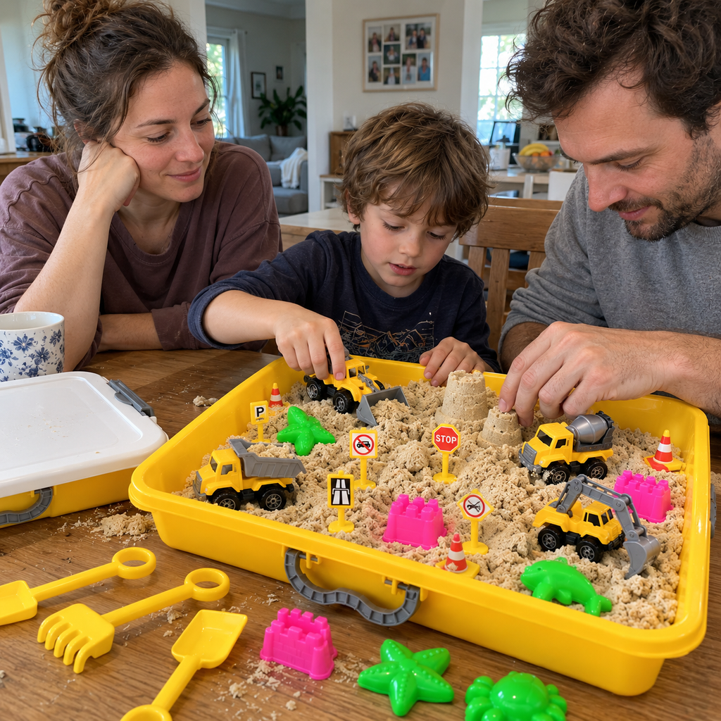 Toy Indoor Game Sand Colored Sand Loose Powder