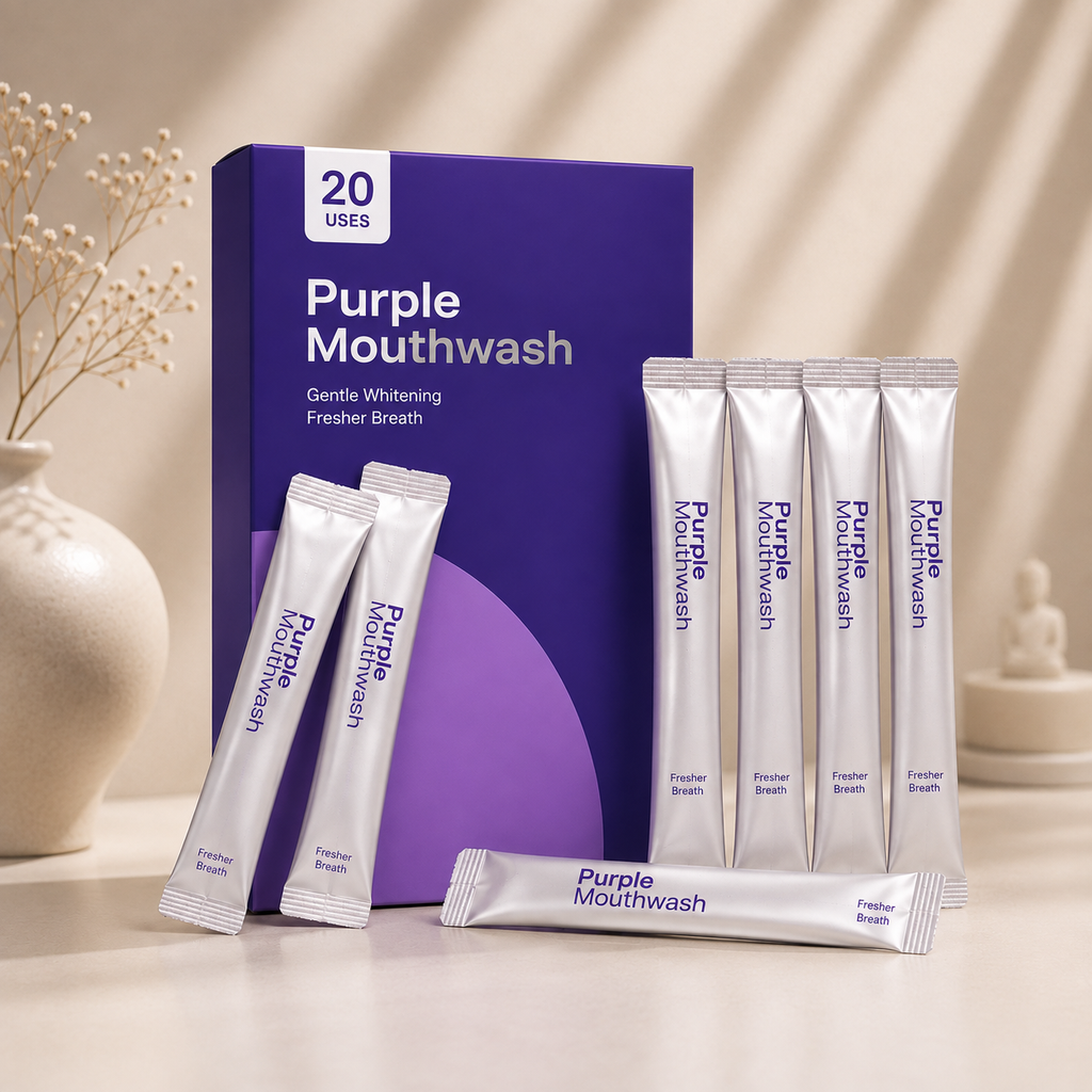 Purple Mouthwash
