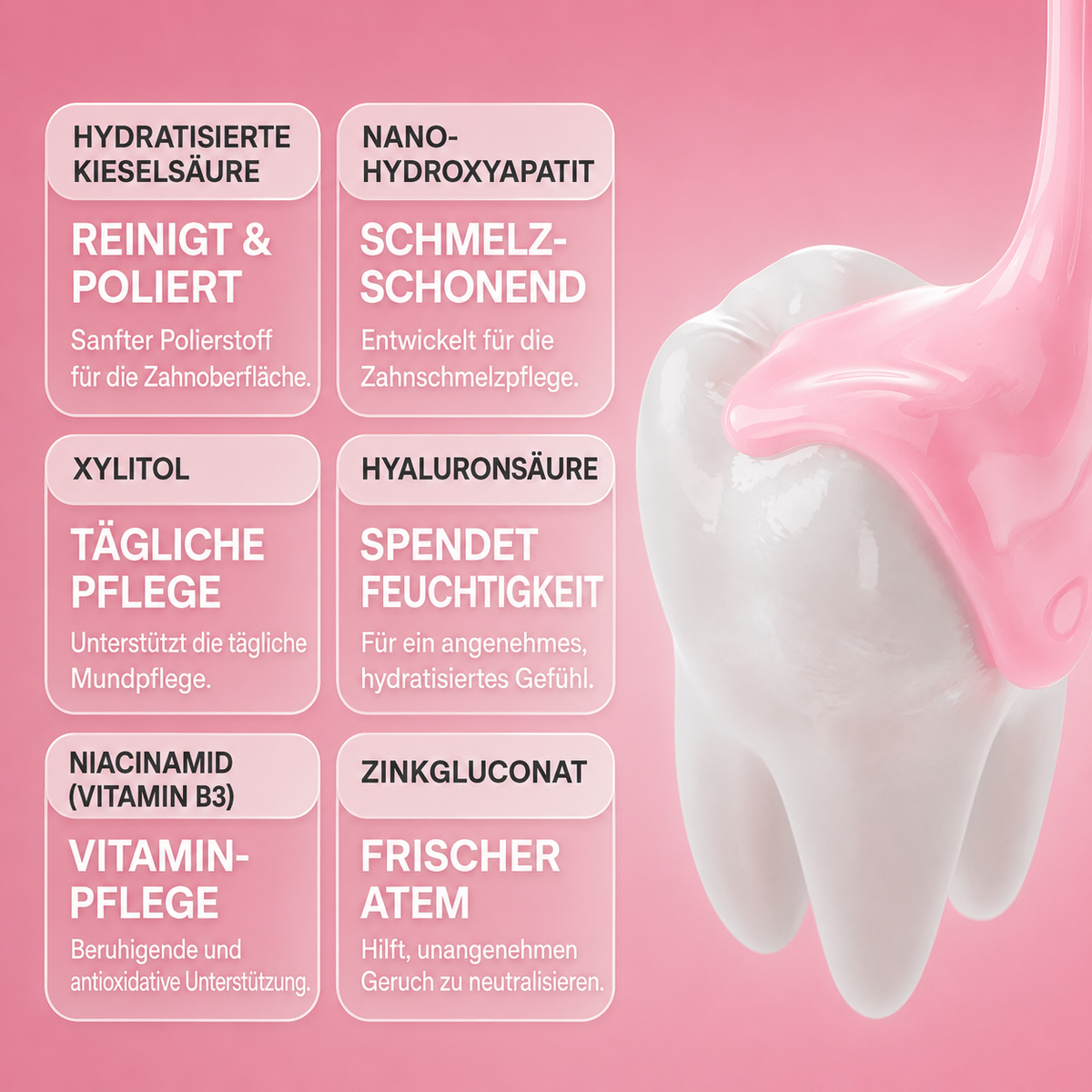 Zahnpflege-Serum für ein strahlenderes Lächeln